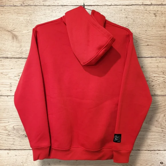 HOODIE MEN'S RED - Picture 3 of 6